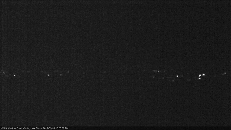 Lake Travis webcam, September 8, 2019 9:25 PM CT