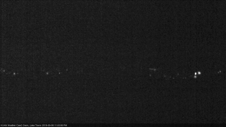 Lake Travis webcam, September 8, 2019 10:05 PM CT