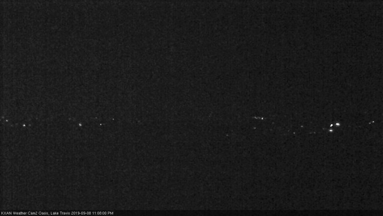 Lake Travis webcam, September 8, 2019 10:10 PM CT