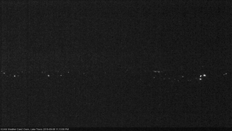 Lake Travis webcam, September 8, 2019 10:15 PM CT