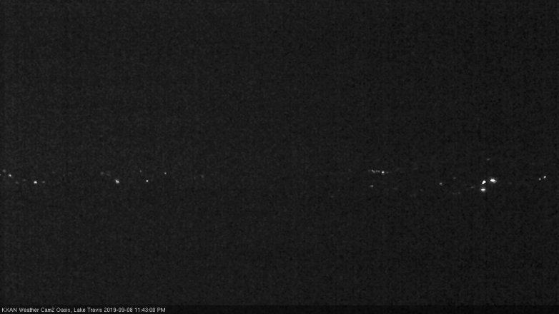 Lake Travis webcam, September 8, 2019 10:45 PM CT