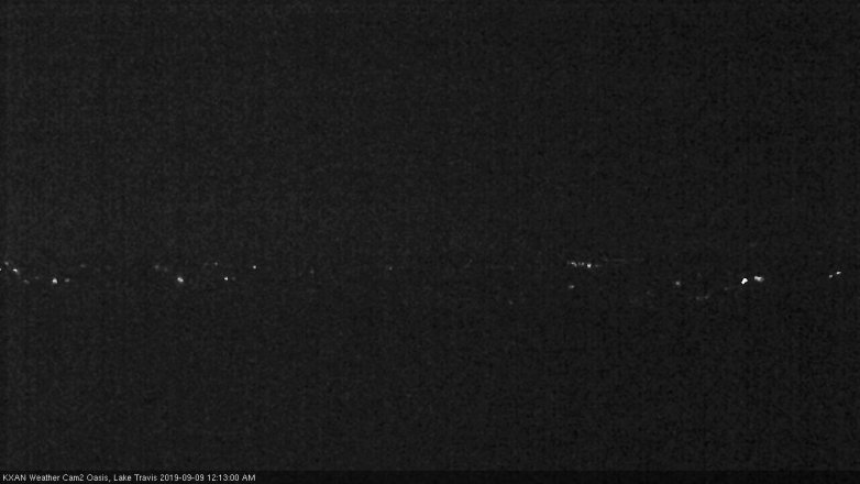 Lake Travis webcam, September 8, 2019 11:15 PM CT