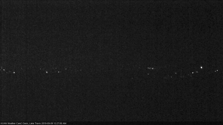 Lake Travis webcam, September 8, 2019 11:30 PM CT