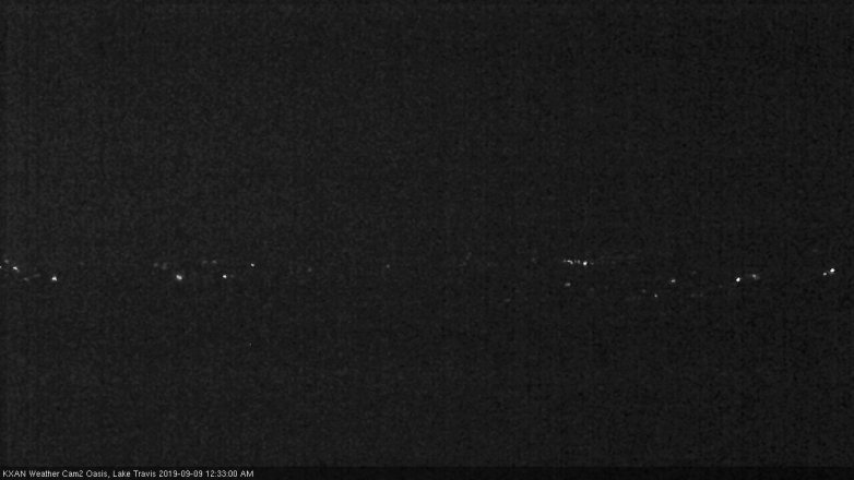 Lake Travis webcam, September 8, 2019 11:35 PM CT