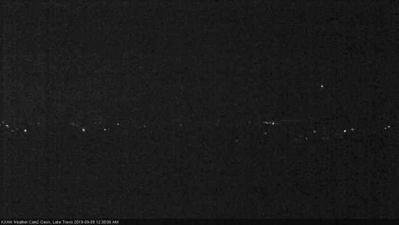 Lake Travis webcam, September 8, 2019 11:40 PM CT