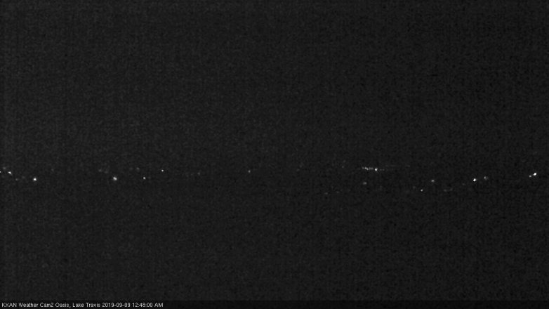 Lake Travis webcam, September 8, 2019 11:50 PM CT