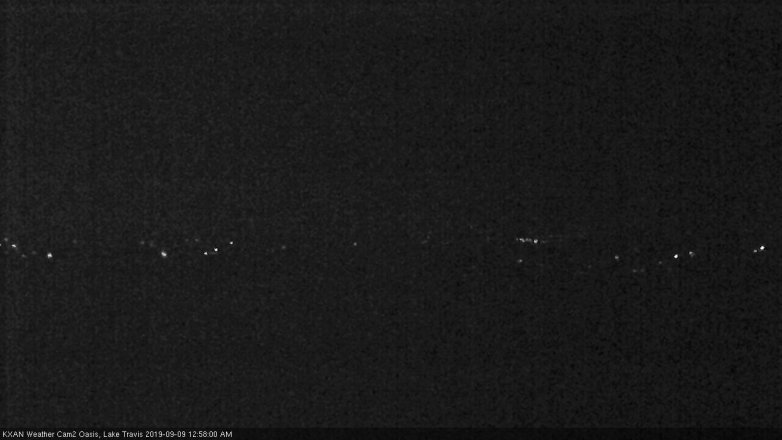 Lake Travis webcam, September 8, 2019 12:00 AM CT