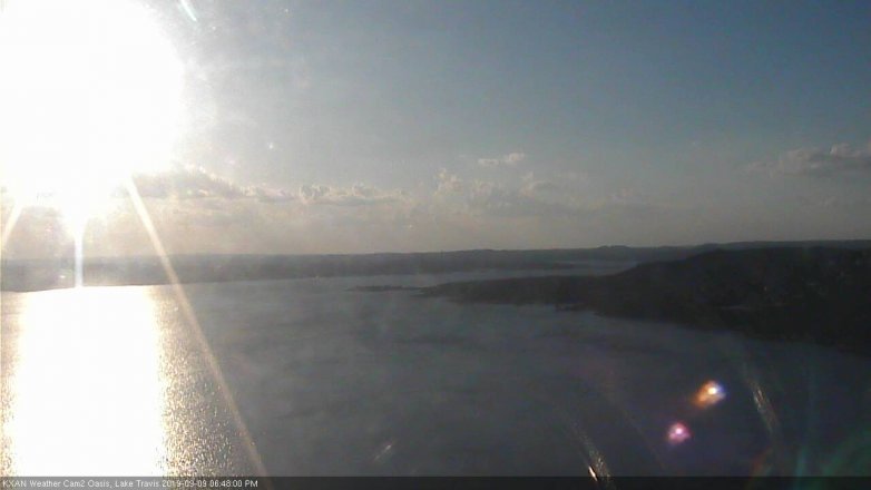 Lake Travis webcam, September 9, 2019 5:50 PM CT