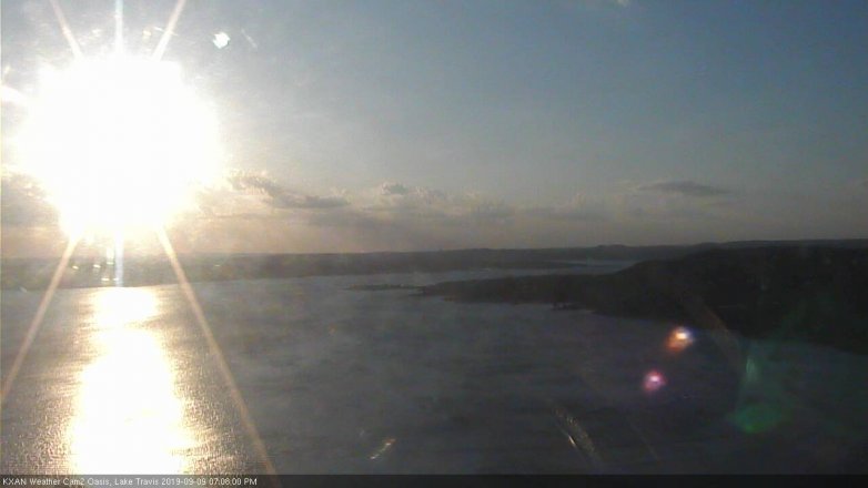 Lake Travis webcam, September 9, 2019 6:10 PM CT