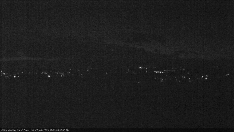 Lake Travis webcam, September 9, 2019 7:40 PM CT