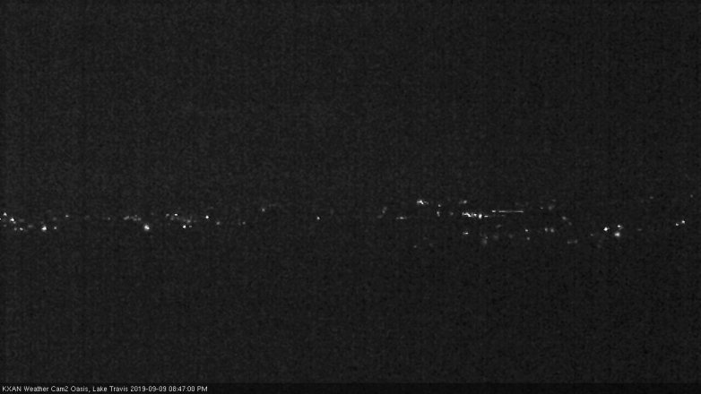 Lake Travis webcam, September 9, 2019 7:50 PM CT