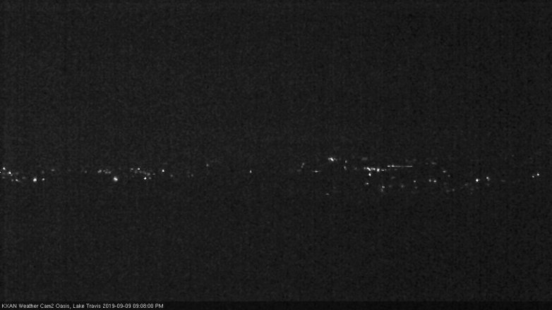 Lake Travis webcam, September 9, 2019 8:10 PM CT