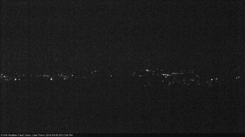 Lake Travis webcam, September 9, 2019 8:15 PM CT