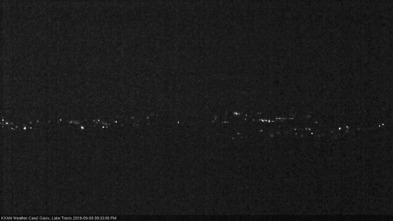 Lake Travis webcam, September 9, 2019 8:35 PM CT