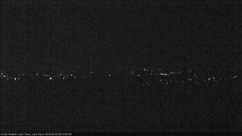 Lake Travis webcam, September 9, 2019 8:40 PM CT