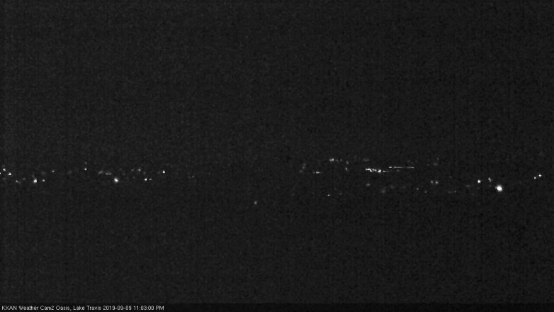 Lake Travis webcam, September 9, 2019 10:05 PM CT