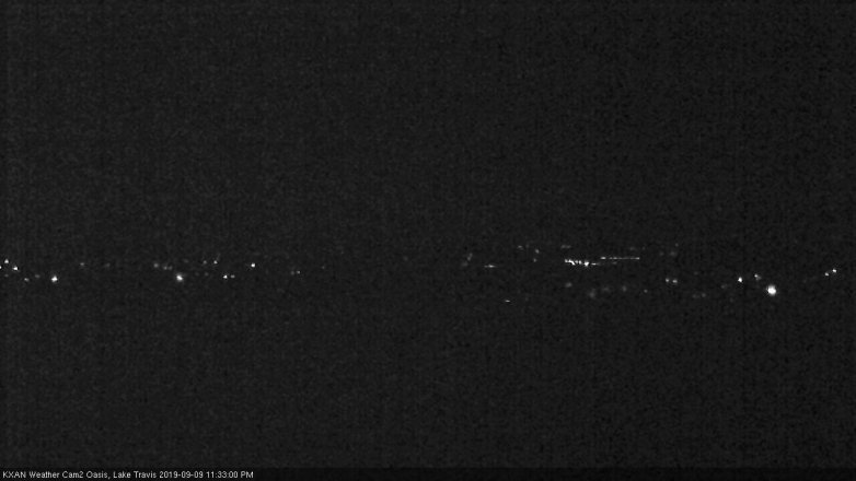 Lake Travis webcam, September 9, 2019 10:35 PM CT