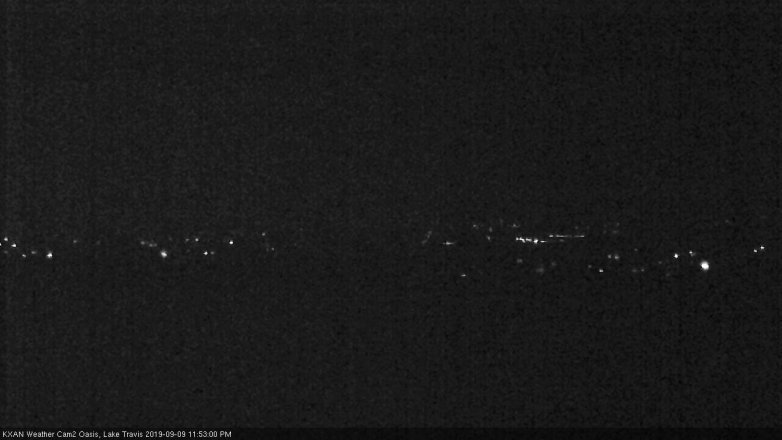 Lake Travis webcam, September 9, 2019 10:55 PM CT