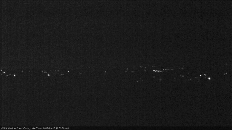 Lake Travis webcam, September 9, 2019 11:35 PM CT