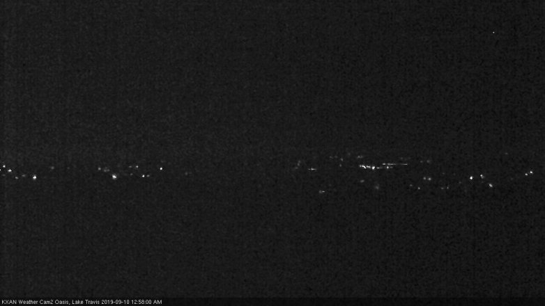 Lake Travis webcam, September 9, 2019 12:00 AM CT