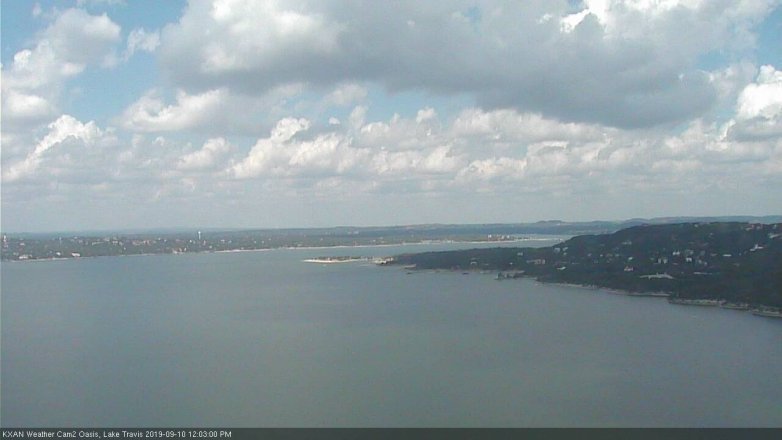Lake Travis webcam, September 10, 2019 11:05 AM CT