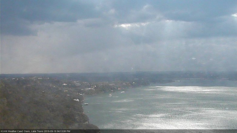Lake Travis webcam, September 10, 2019 3:15 PM CT
