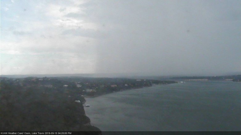 Lake Travis webcam, September 10, 2019 3:30 PM CT