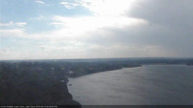 Lake Travis webcam, September 10, 2019 3:40 PM CT