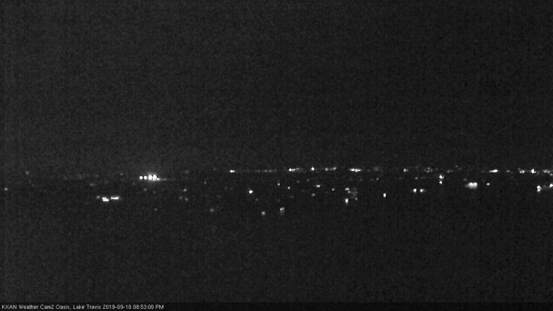 Lake Travis webcam, September 10, 2019 7:55 PM CT