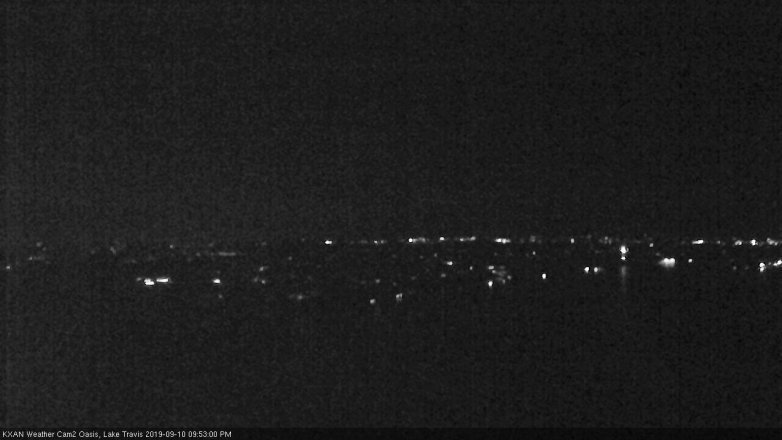 Lake Travis webcam, September 10, 2019 8:55 PM CT