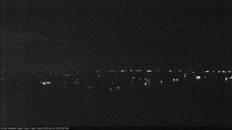 Lake Travis webcam, September 10, 2019 9:35 PM CT