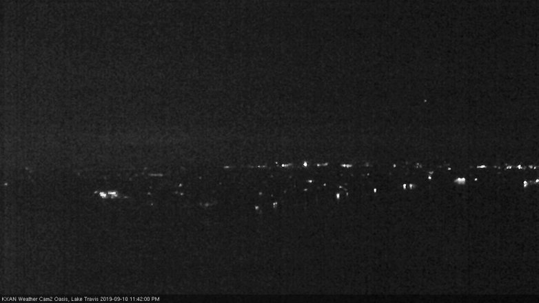 Lake Travis webcam, September 10, 2019 10:45 PM CT