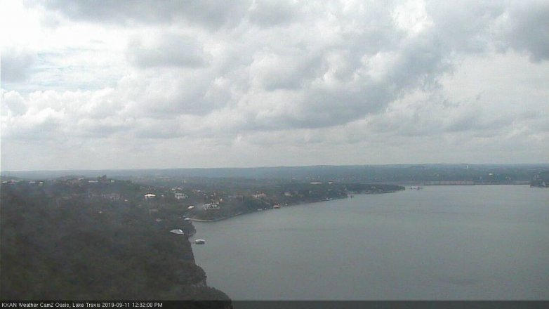 Lake Travis webcam, September 11, 2019 11:35 AM CT