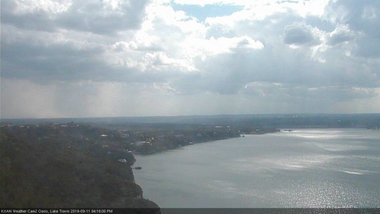 Lake Travis webcam, September 11, 2019 3:20 PM CT