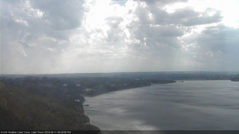 Lake Travis webcam, September 11, 2019 3:30 PM CT