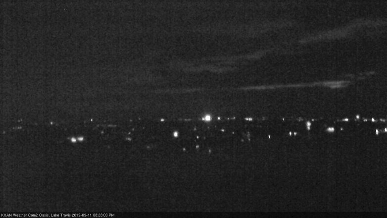 Lake Travis webcam, September 11, 2019 7:25 PM CT