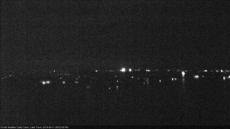 Lake Travis webcam, September 11, 2019 7:55 PM CT