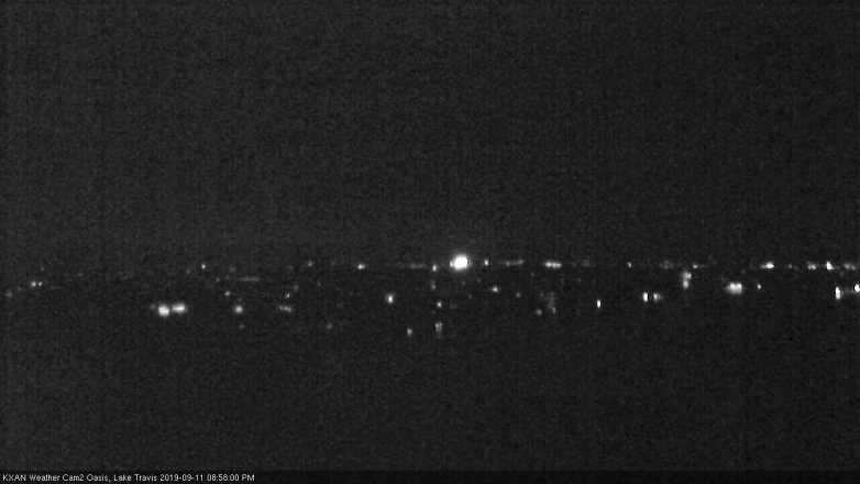 Lake Travis webcam, September 11, 2019 8:00 PM CT