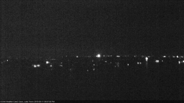 Lake Travis webcam, September 11, 2019 8:10 PM CT