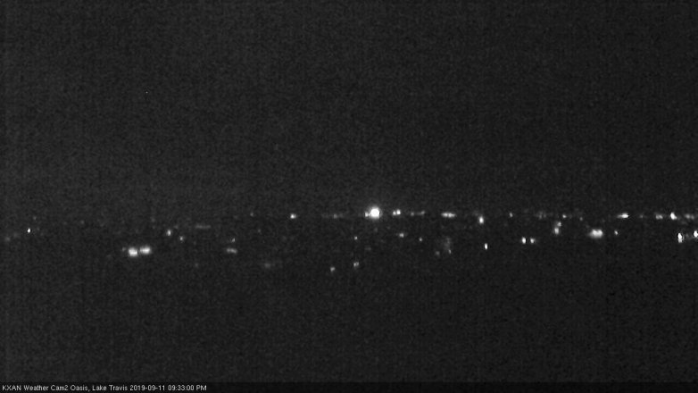 Lake Travis webcam, September 11, 2019 8:35 PM CT