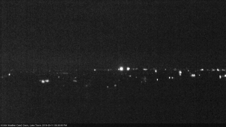Lake Travis webcam, September 11, 2019 8:40 PM CT