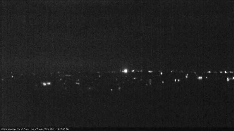 Lake Travis webcam, September 11, 2019 9:25 PM CT