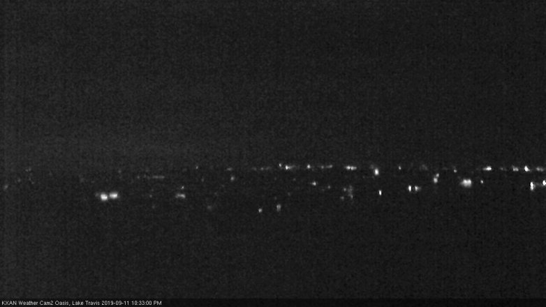 Lake Travis webcam, September 11, 2019 9:35 PM CT