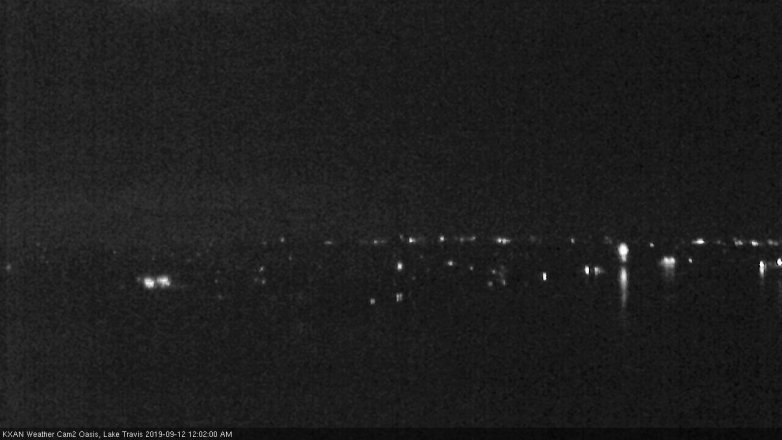 Lake Travis webcam, September 11, 2019 11:05 PM CT