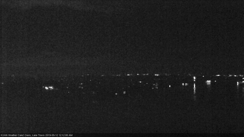 Lake Travis webcam, September 11, 2019 11:15 PM CT