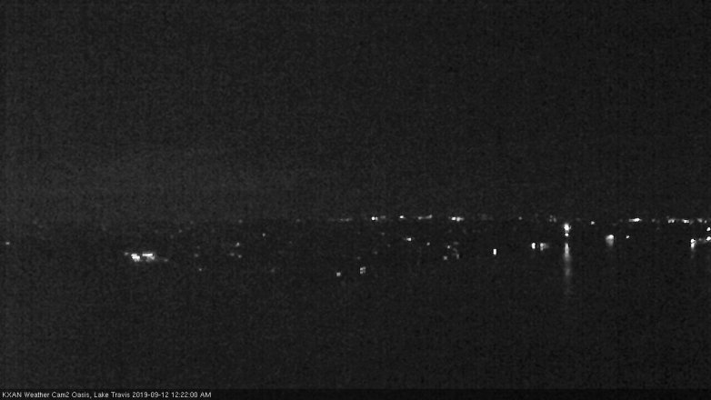Lake Travis webcam, September 11, 2019 11:25 PM CT