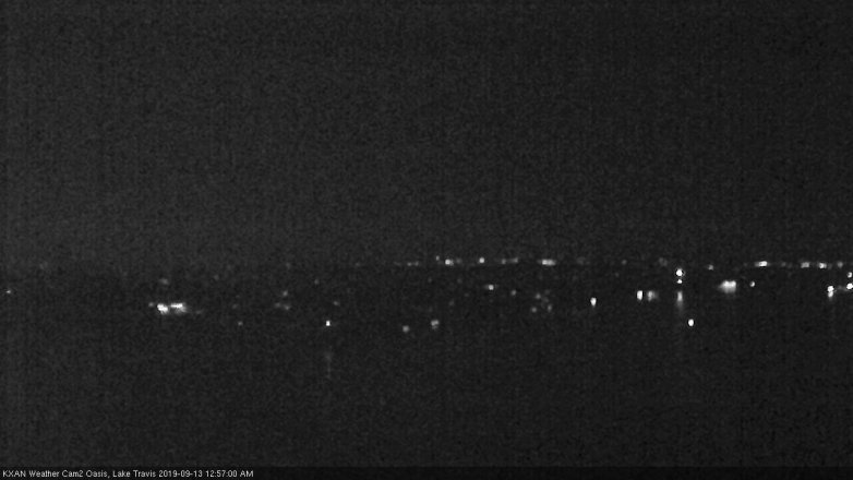 Lake Travis webcam, September 12, 2019 12:00 AM CT