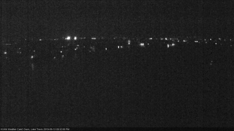 Lake Travis webcam, September 13, 2019 8:35 PM CT
