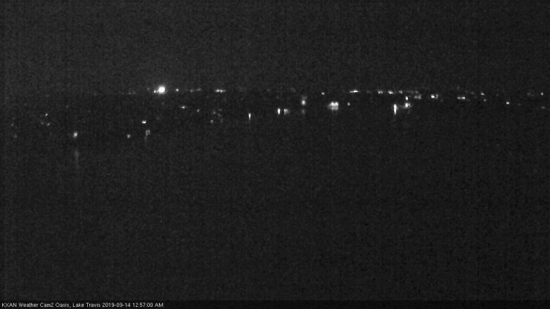 Lake Travis webcam, September 13, 2019 12:00 AM CT