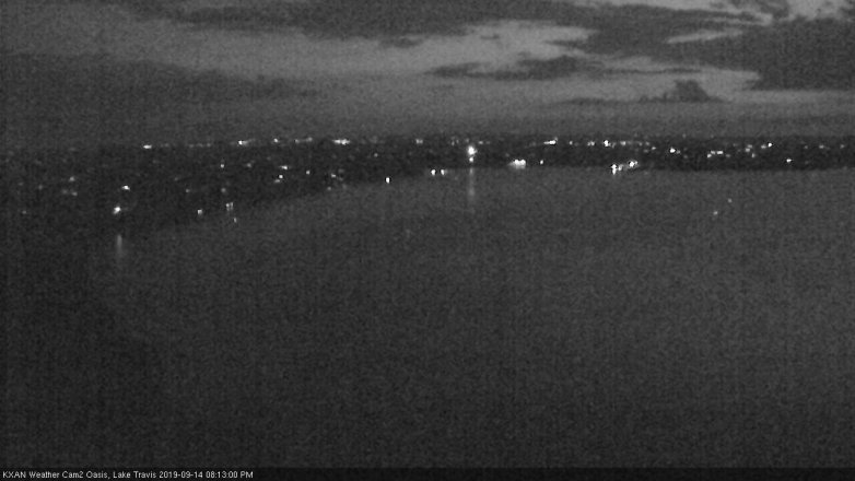 Lake Travis webcam, September 14, 2019 7:15 PM CT